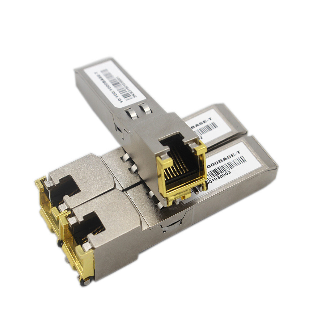 100m 10G Copper RJ45 SFP Module 1000Base MSA Fiber Transceiver Module