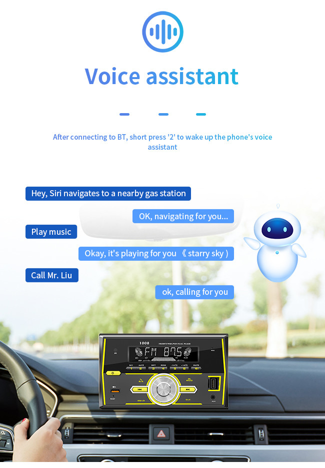 MP3 2 DIN Bluetooth Car Mount Tablet Android CE