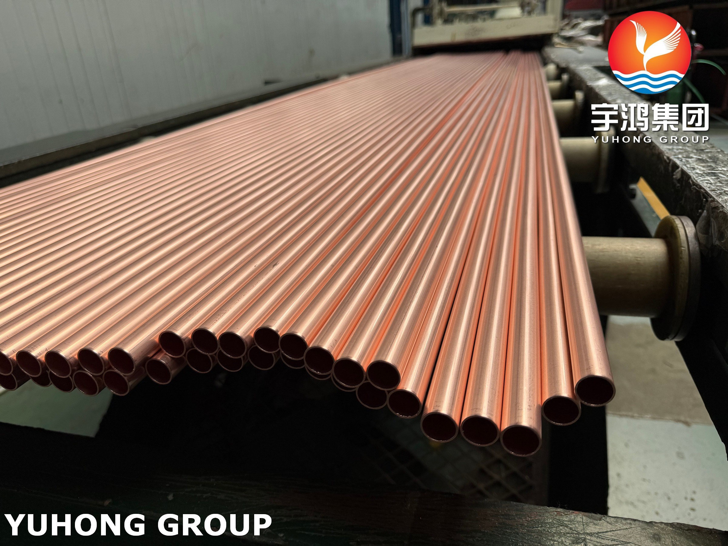 Copper And Copper Alloy Seamless Condenser Tube ASTM B111 C12200 99.9Cu H55 H80