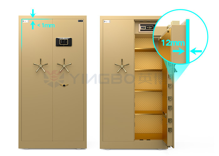 YB/DK-180 Heavy Vault Door For Security Double Doors And Four Doors
