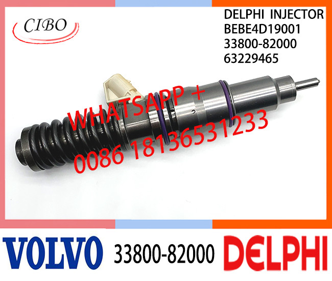 33800-82000 BEBE4D19001 Fuel engine Diesel Injector 33800-82000 BEBE4D19001 63229465 E3.18 for HYUNDAI 12L HIGH POWER