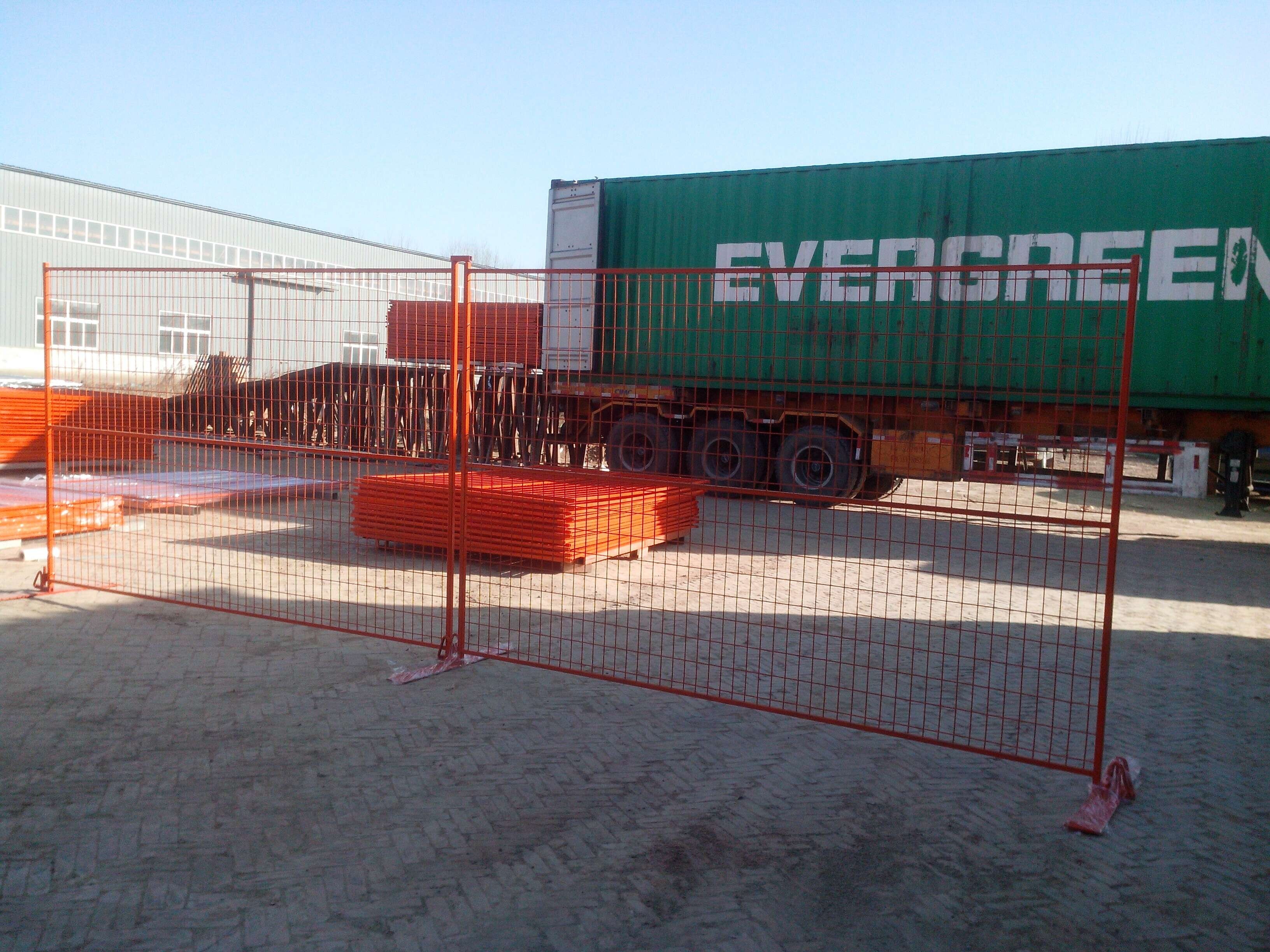 Corrosion Resistent 1800x3000mm Temporary Site Fencing For Backyard