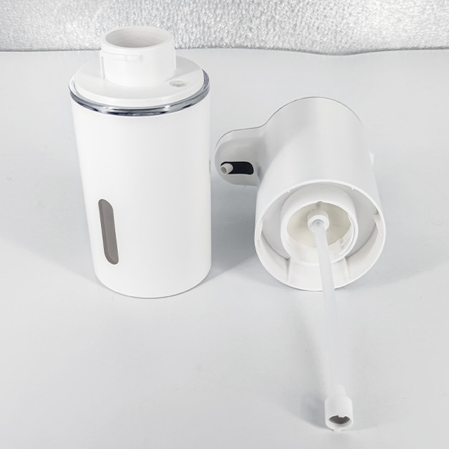 300ML White Sensor Soap Dispenser 800mAh Countertop Commercial Bathroom