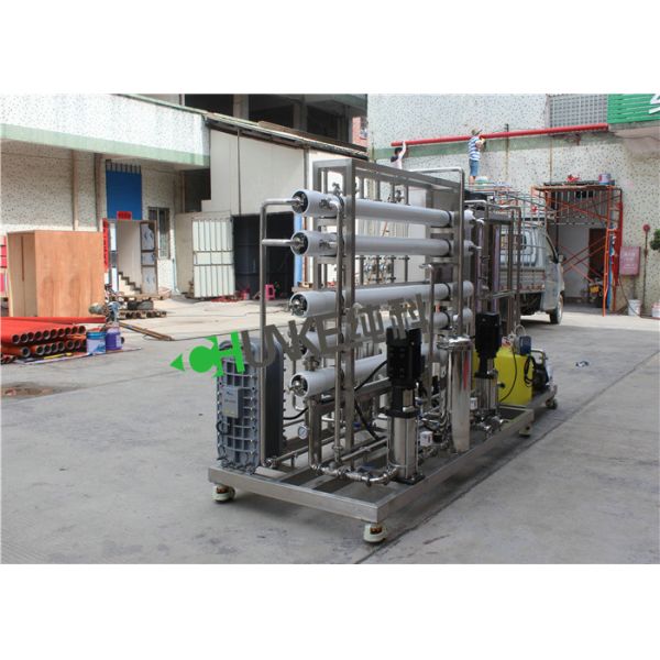 1000L RO EDI Water Treatment Plant Reverse Osmosis Water Treatment System For Ultra Pure Water