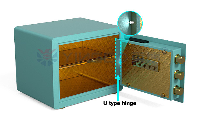 Colorful H300mm Home Safe Box Biometric Fingerprint Lock