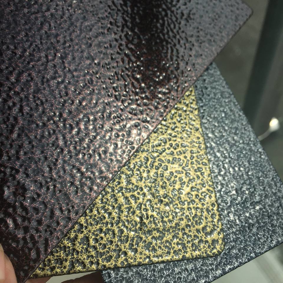 Hsinda Electrostatic Epoxy Polyester Hammer Texture Hammertone Powder Coating Paint