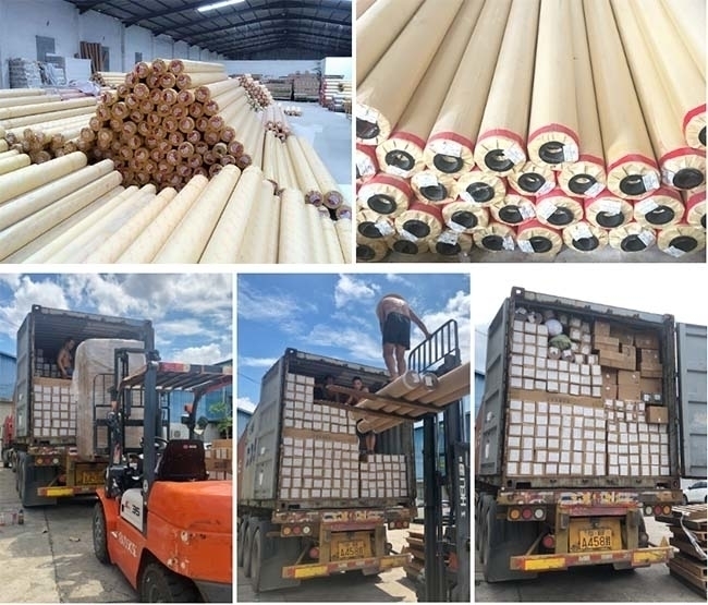 Weatherproof Self Adhesive Vinyl 0.914/1.07/1.27/1.5 Permanent Durability for Outdoor Use 2
