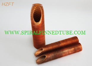 3.2mm Extruded Aluminum Fin Tube With Medium Height For Bending And Coiling