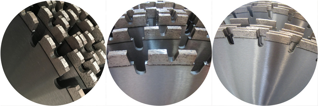 600mm Laser Welding Diamond Saw Blade for Reinforced Concrete Wall Cutting /Demolition