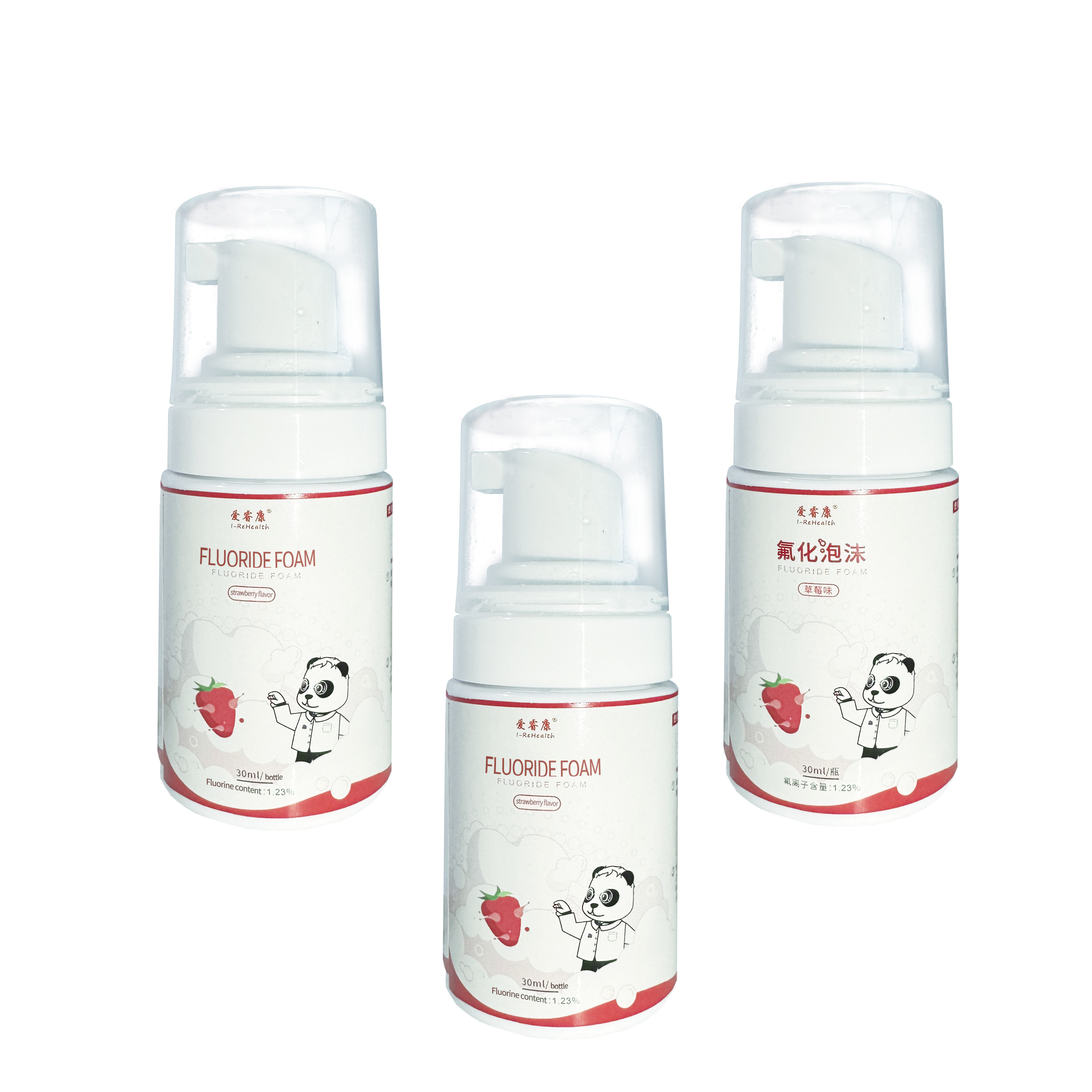 No Contraindications Dental Fluoride Foam for Dental Professionals