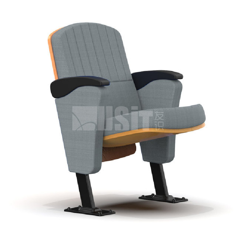 High Density Fabric Auditorium Theater Seating For Church Prayer