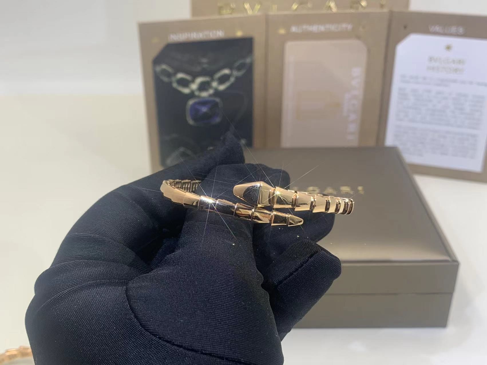 i Serpenti Viper Bracelet Serpenti Viper 18 Kt Yellow Gold Bracelet