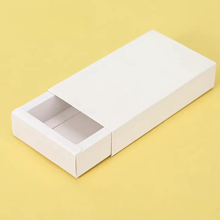 Eco-Friendly Square Kraft Paper Packaging Drawer Sliding Gift Box for Branding Needs