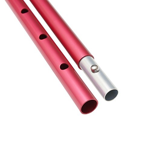 7075 T6 Aluminum Tube , Anodized Aluminium Telescoping Tent Poles