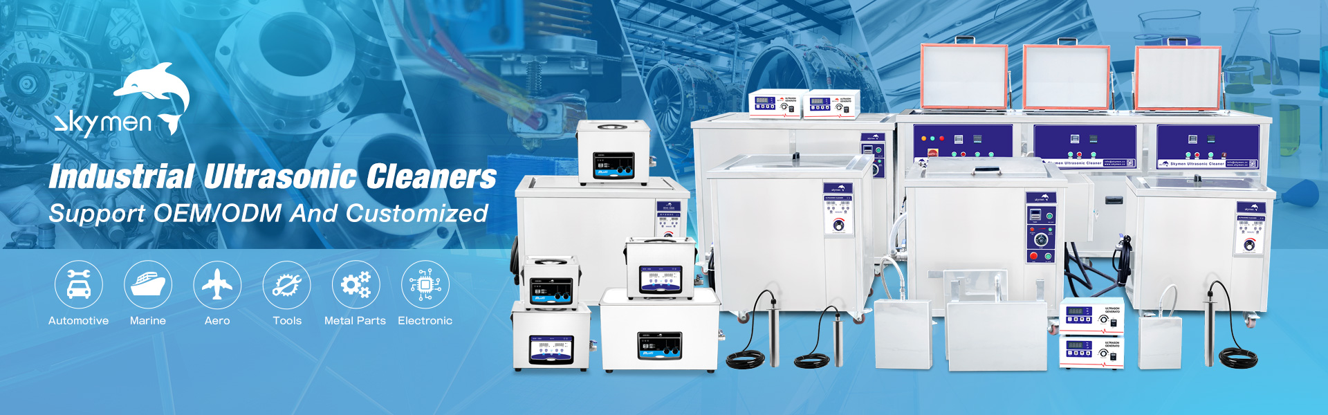 Auto Parts Ultrasonic Cleaning Machine