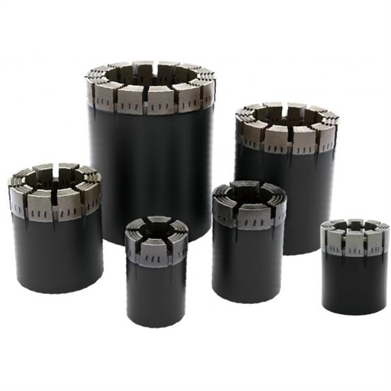 Diamond Bits Impregnated Tube Core Bits Triple Pipe Drill Bit BQ NQ HQ