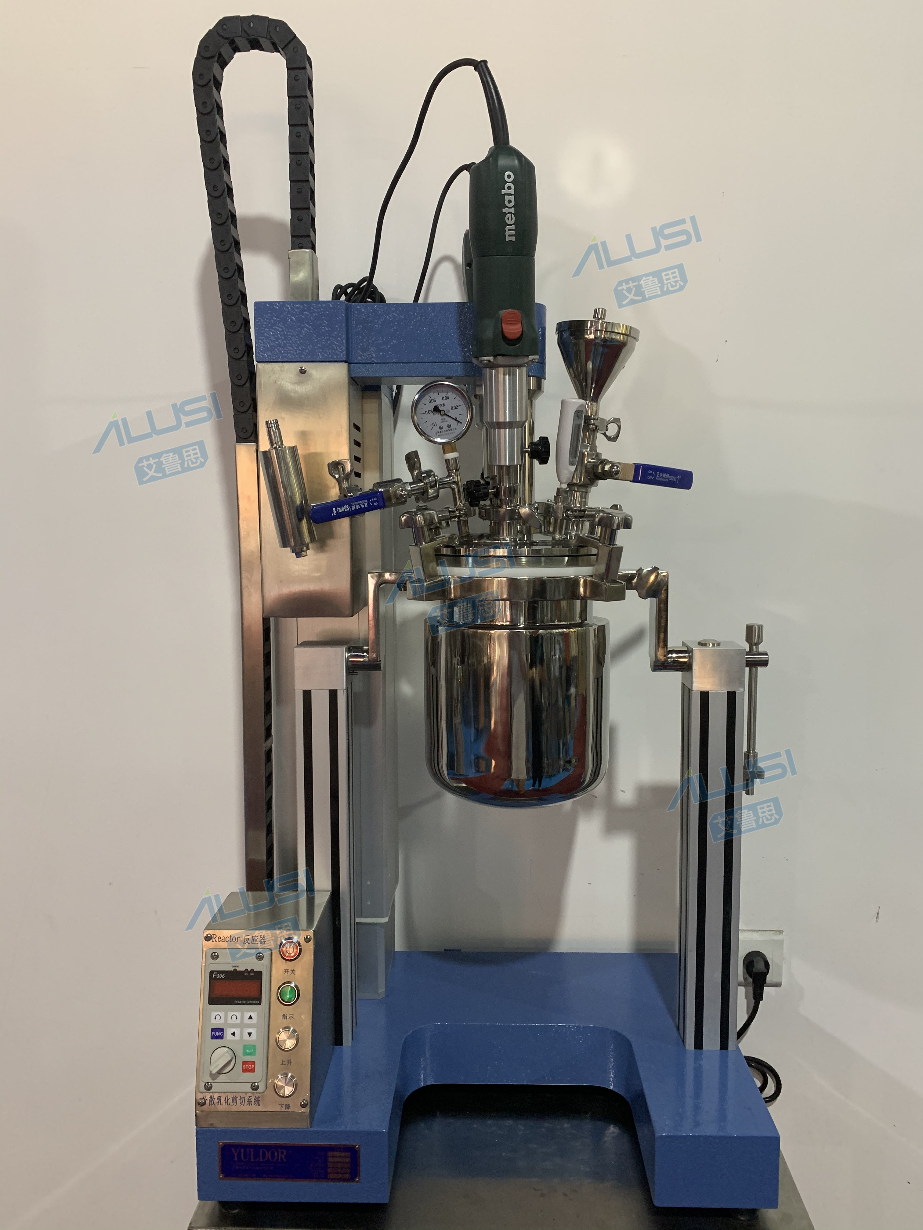10 Liter Laboratory Vacuum Emulsifier Machine for Cosmetics Cream