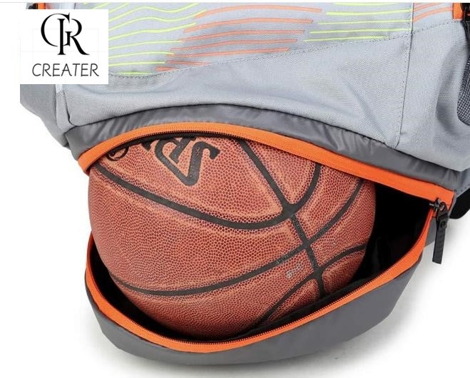 Unisex Personalized Sport Ball Backpack With Ball Compartment