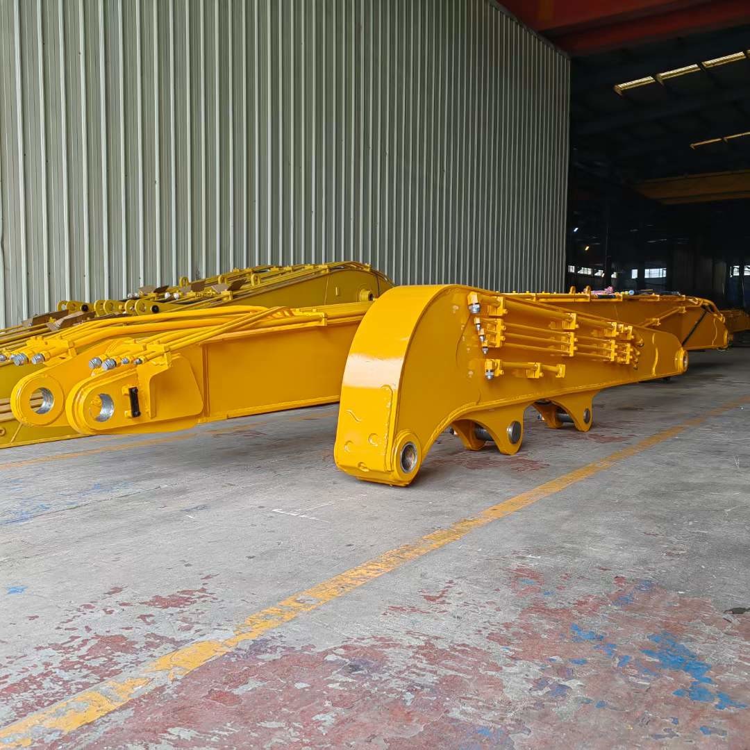 CAT349 22m Q355B Excavator Pile Driving Arm Size Arm Opening Angle About 160 °