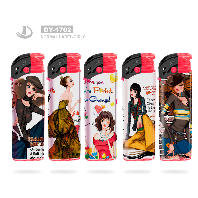 Dy-071 Dongyi Hot Selling Cigarette Lighter Fashion Electronic Torch Gas Lighter