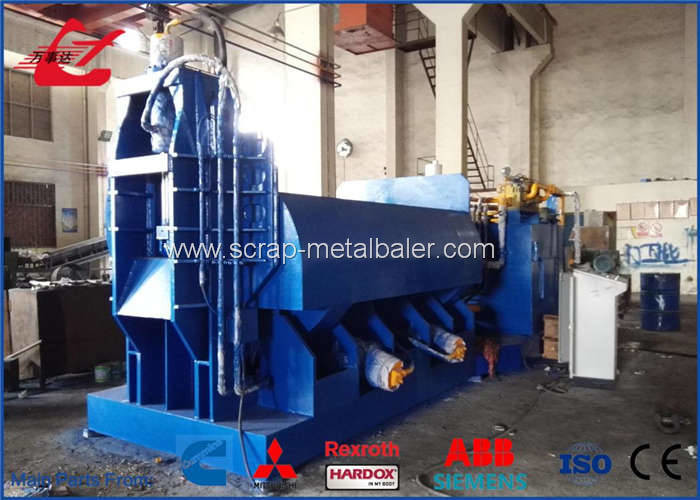 Hydraulic Metal Scrap Baler Logger With / Without Feeding Grab Customize Accepted