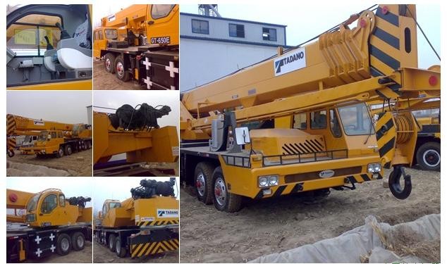 Year 2011used Crawler Crane 65T Tadano All Terrain Crane