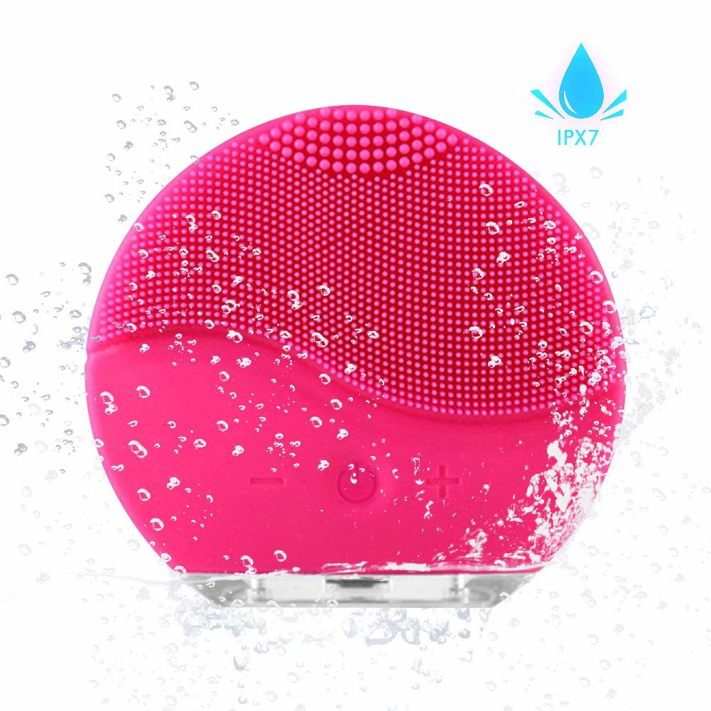 Facial Cleansing Brush Wireless Charging Electric Sonic Face Massager IPX7 waterproof