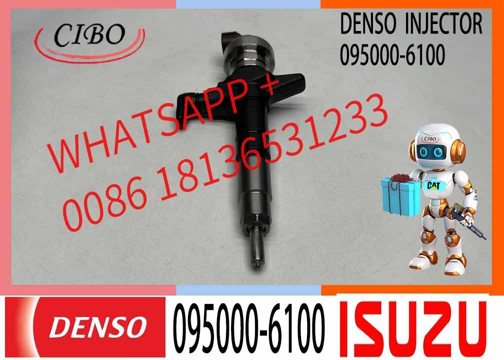 Common Rail Injector 095000-6100 For ISUZU 4JJ1 3.0L Engine Fuel Injector 8-98011604-0