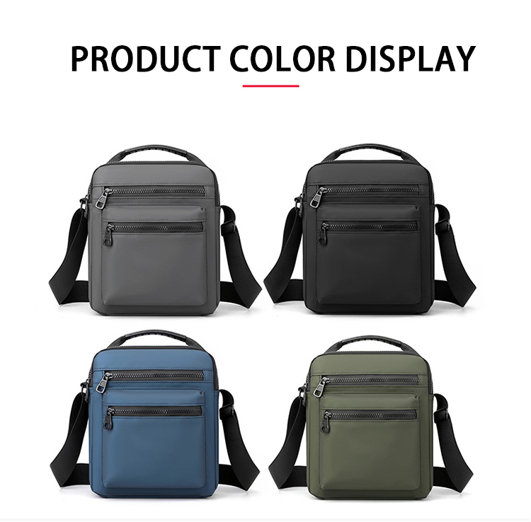 Wholesale Waterproof Casual Messenger Bags Shoulder Men's Crossbody Bag OEM