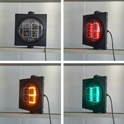 Flip Door Detachable Aspect 200MM 1-Aspect RYG Countdown Timer Road Traffic Light
