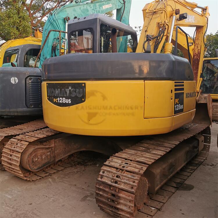 12.7TON Komatsu PC128 Second Hand Crawler Excavator for Construction Equipment Demand