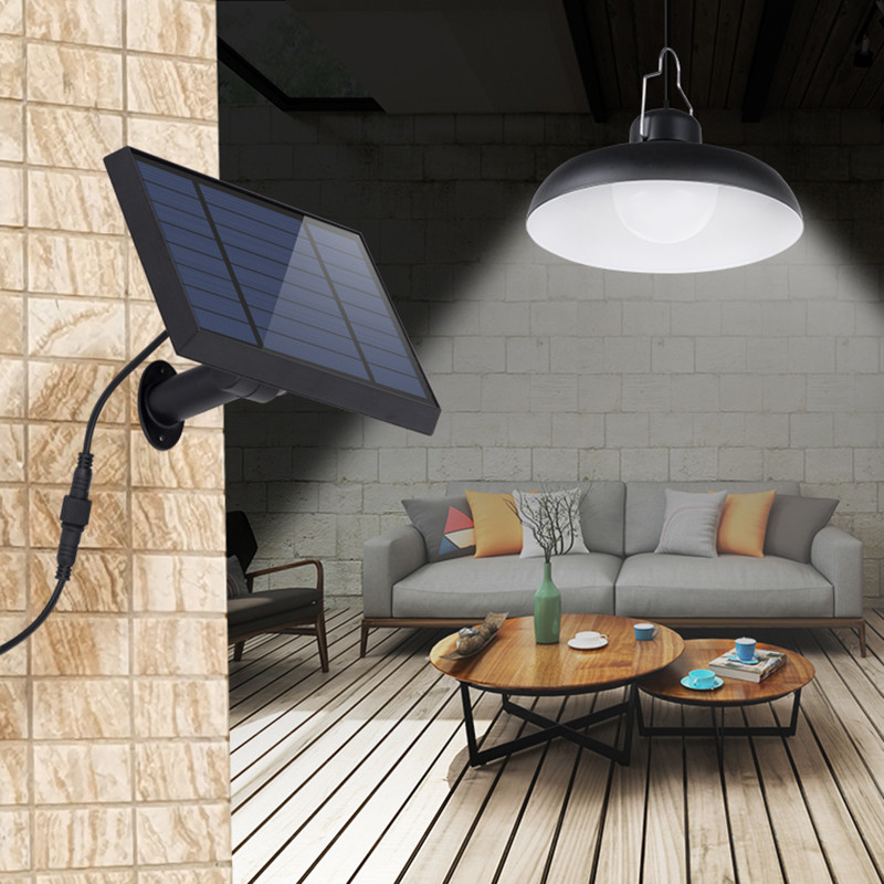 Work LED Shed Solar Light Kits 6500K For Camping Yard Solar Garden Lamp