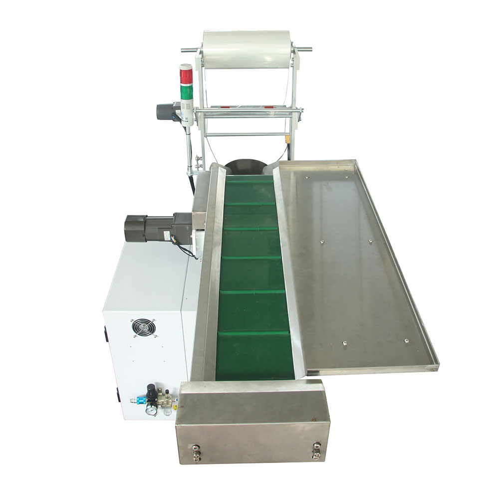 Multi-Function Manual Placement Casters Sealing Opp Film Vertical Packaging Machines
