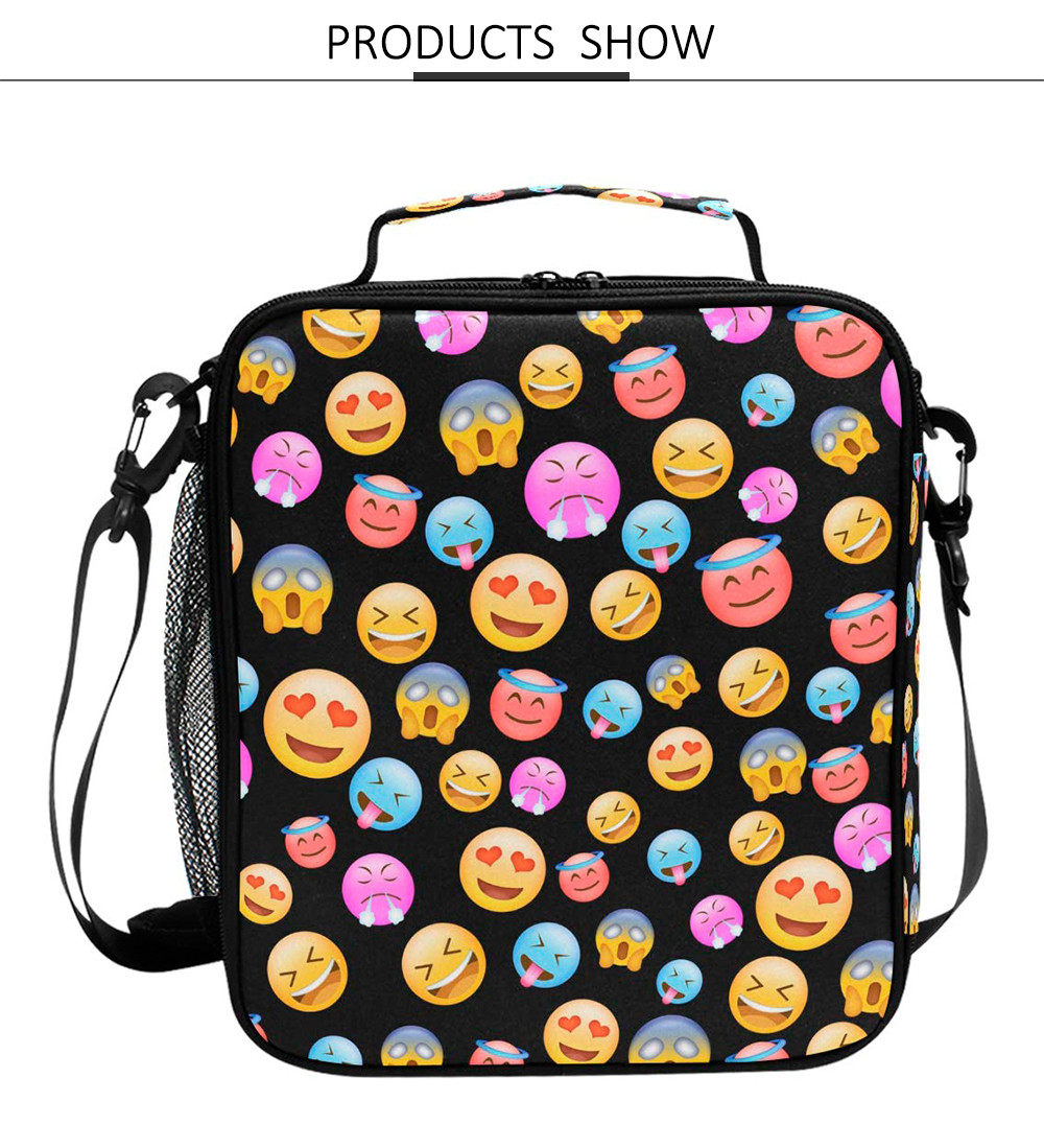 Aluminum Foil Lining Children'S Cooler Lunch Bag For School