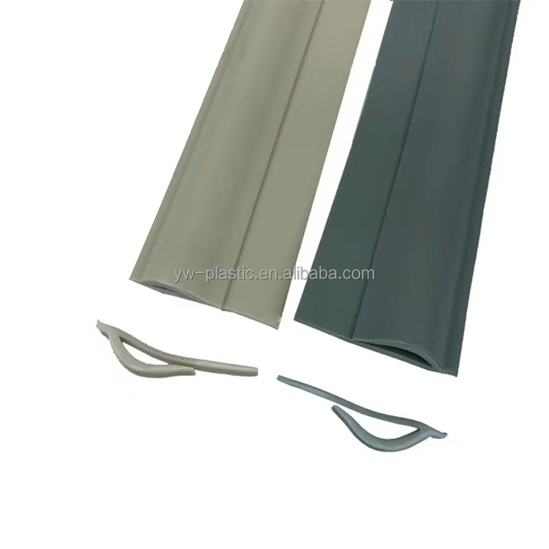 Terrazzo Vinyl Flooring Plastic Capping Strips with 0.187'' to 0.75'' Thickness