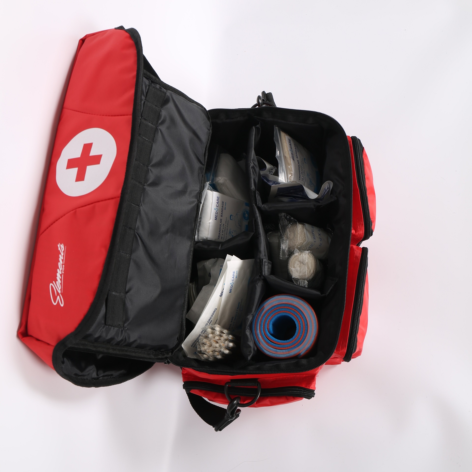 Response Emergency Trauma Bag Supplies Nylon Ambulance Big Sports EMS Rescue Bag 43CM