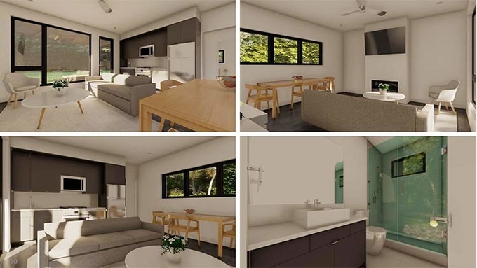 Prefab Garden Studio Light Steel Space Steel Frame Building Design