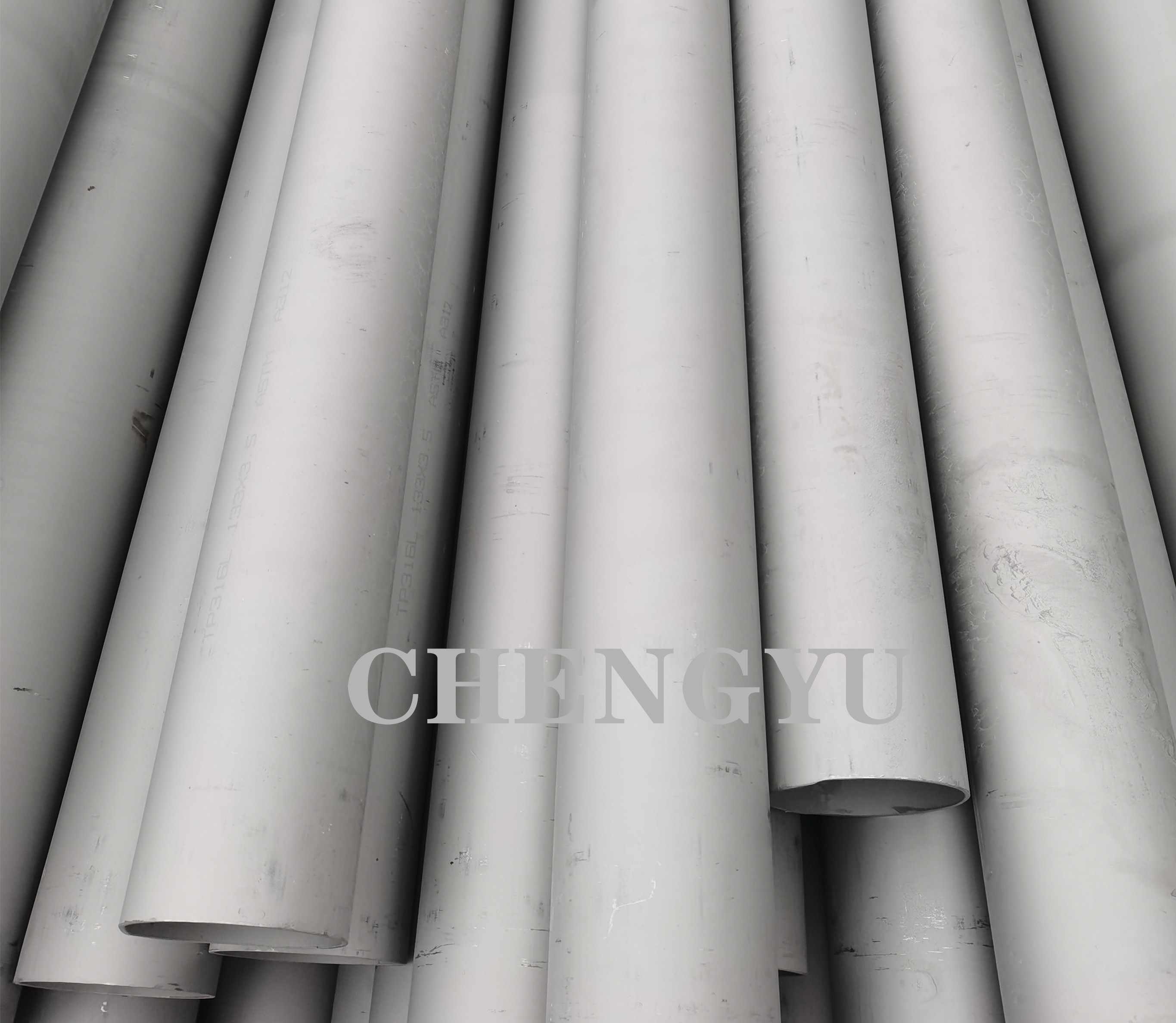 ASTM A790 UNS S31803 Stainless Steel Duplex Pipe With Round Shape