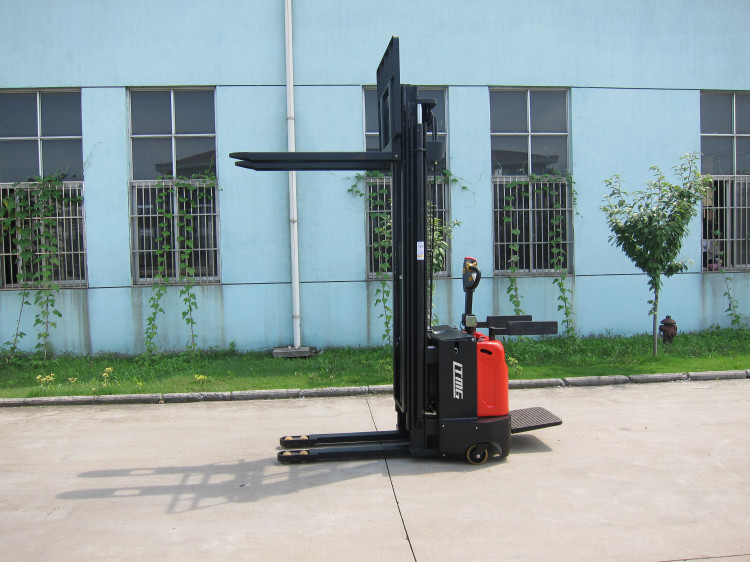 Manual Forklift Pallet Stacker , 2 Ton Hydraulic Hand Pallet Stacker DC Motor
