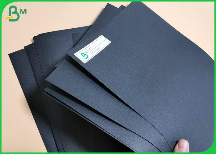 Jumbo roll Coated 110g To 350g Double sides full Black Craft Paper board