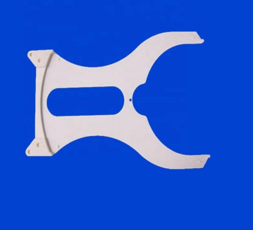 High Tensile Strength Semiconductor Ceramics 99.5% Alumina Ceramic Arm With Y Shape