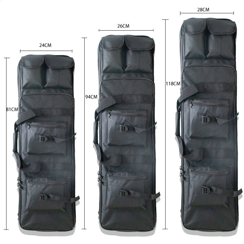 81cm 94cm 118cm Army Military Rifle Bag Molle System PVC PU Coated