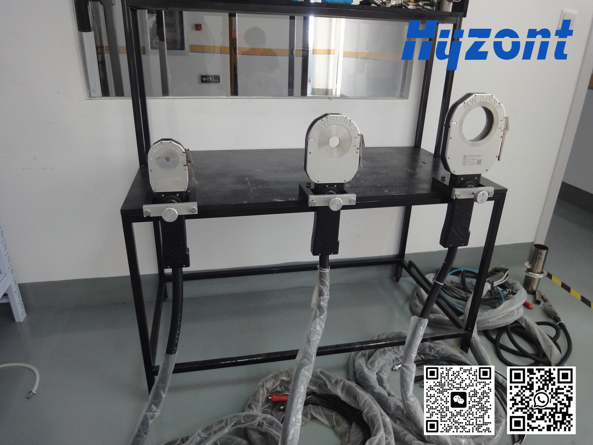 Hydraulic Fuel tube and pipe Orbital Welding Machine With Handy Closed Welding Head OD12-76mm