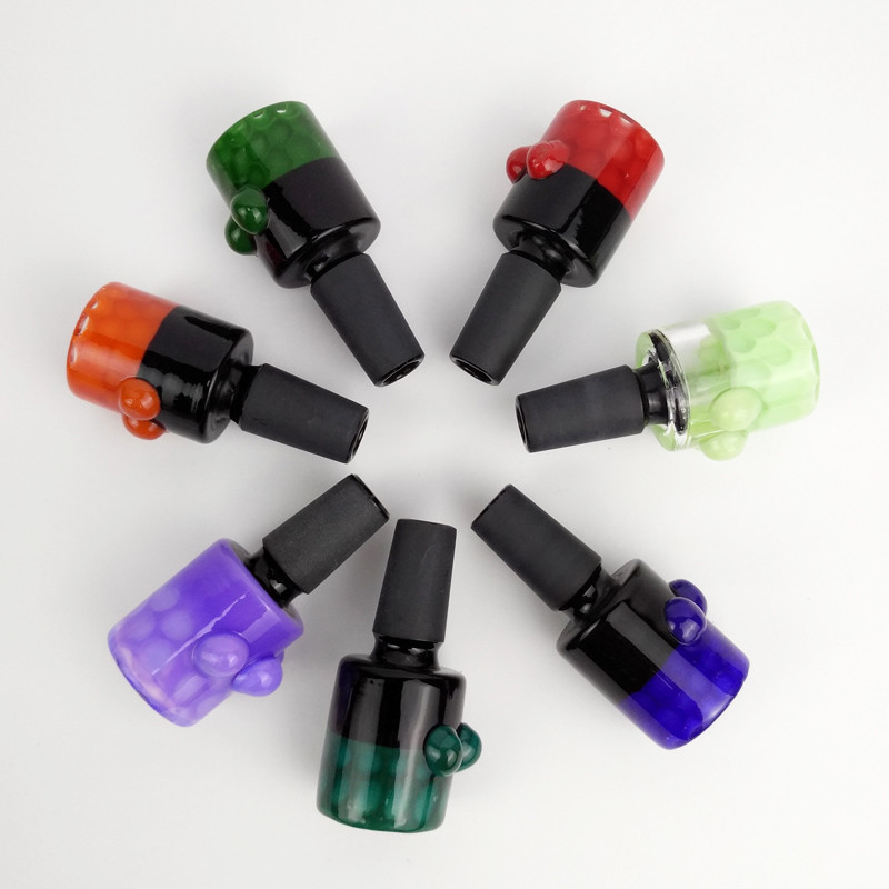 Sturdy Glass Water Bongs Accessories Glass Pipe Bowls Lightweight