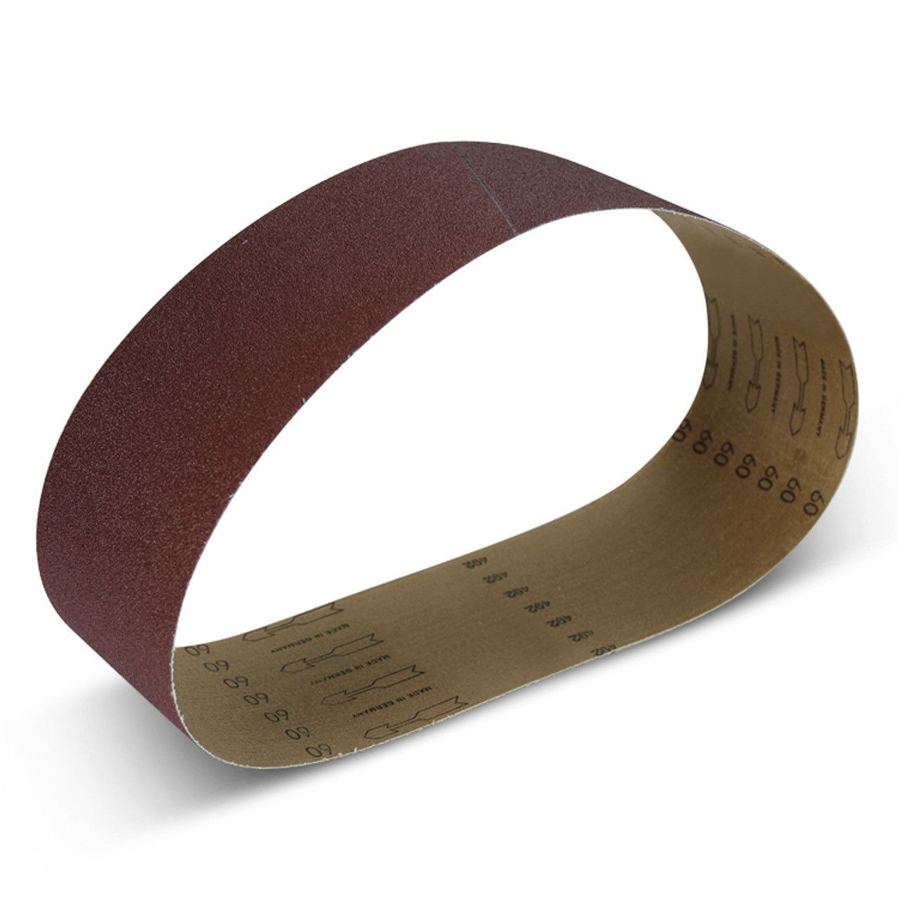 75x533mm Wood Polishing Sandpaper Belts Aluminum Oxide X - Cloth 3x21inch