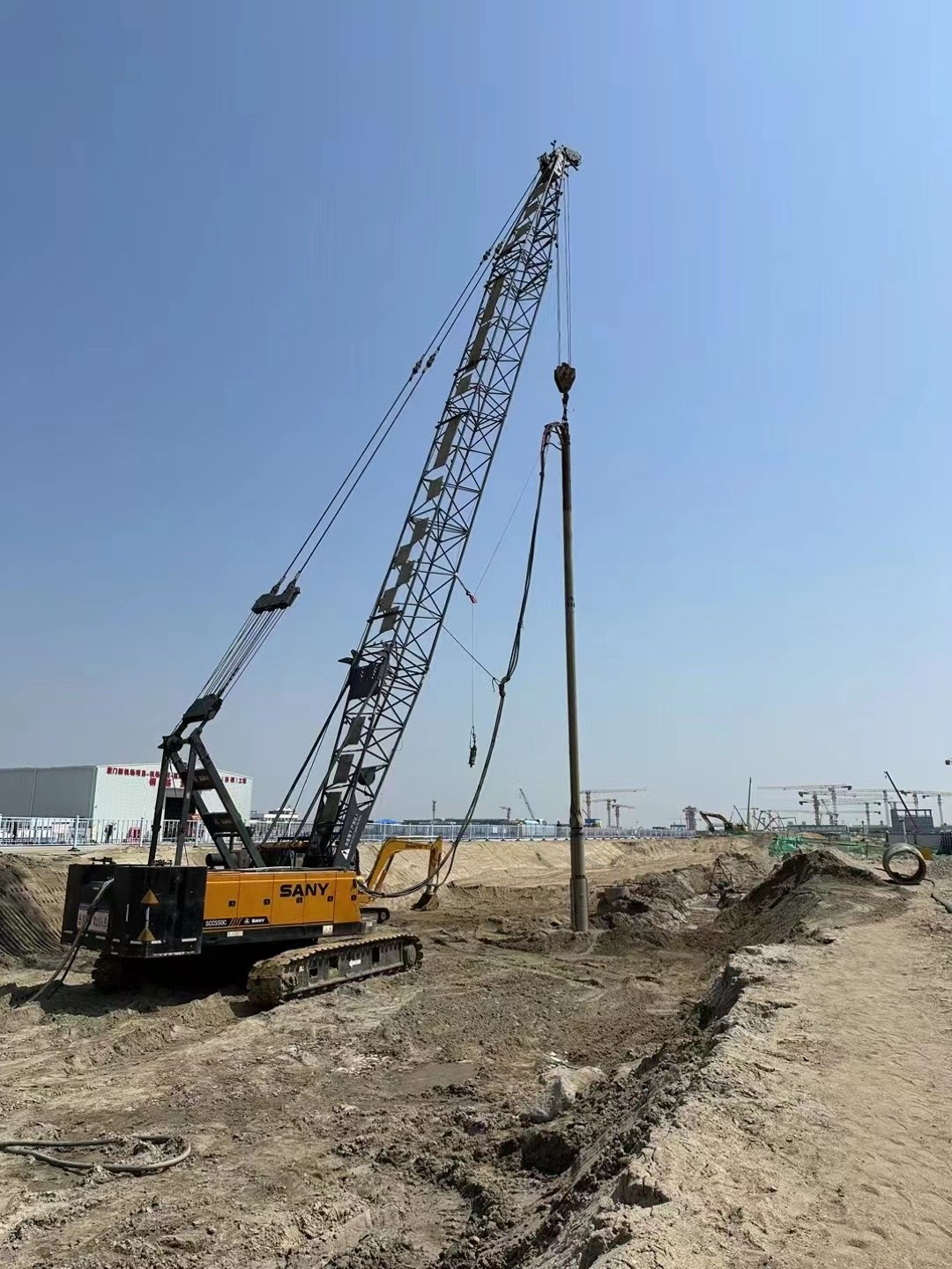Bvem Vibro Compaction Pile Driving Machine For Soft Foundation Treatment Ground Improvement