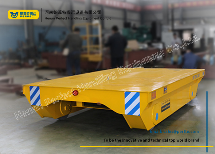 Heavy Industry Transport Trailer Material SGS Electric Transfer Cart Factory Use