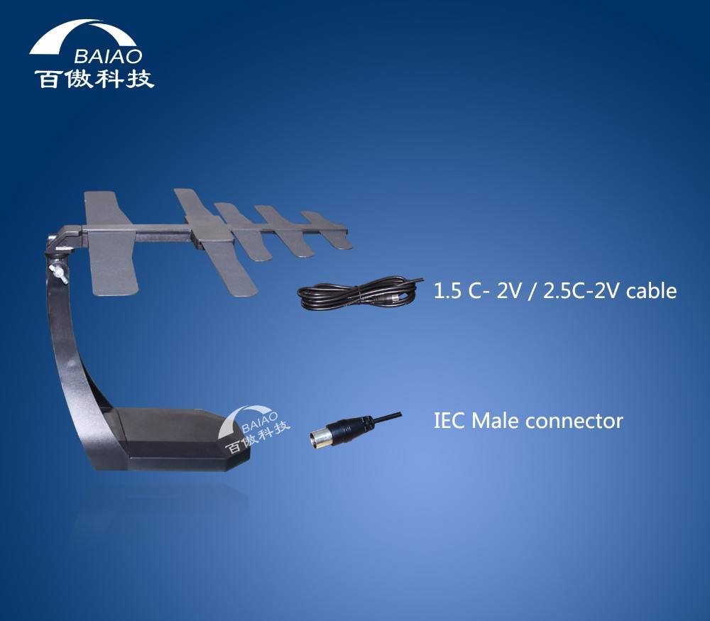 Yagi Outdoor 1080P ATSC / DVB-T / DVB-T2 ISDB-T Digital TV Antenna