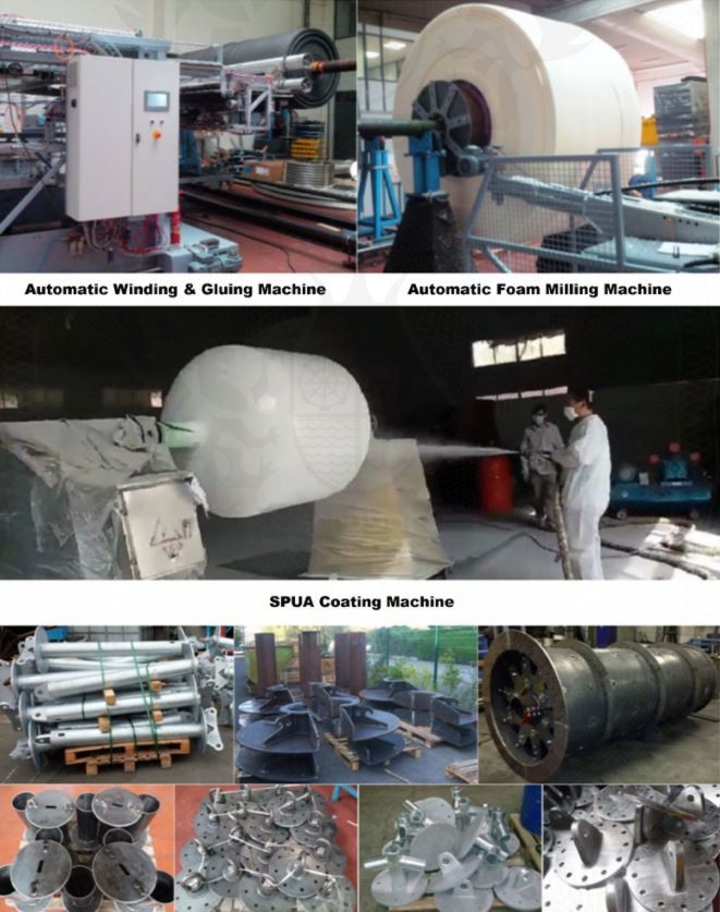 Foam Fender Good Performance Solid EVA Foam Filled Fender for Workboat