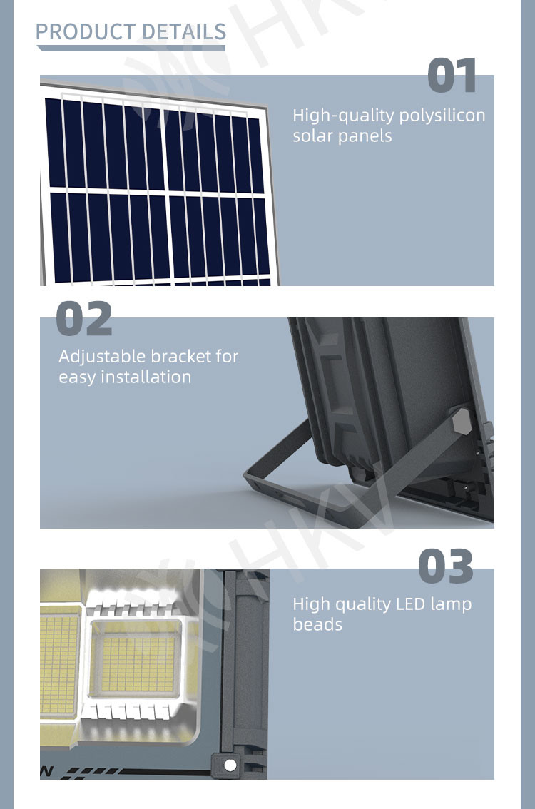 Solar LED RGB Flood Light Outdoor Bluetooth Mobile Phone And Music Smart Control